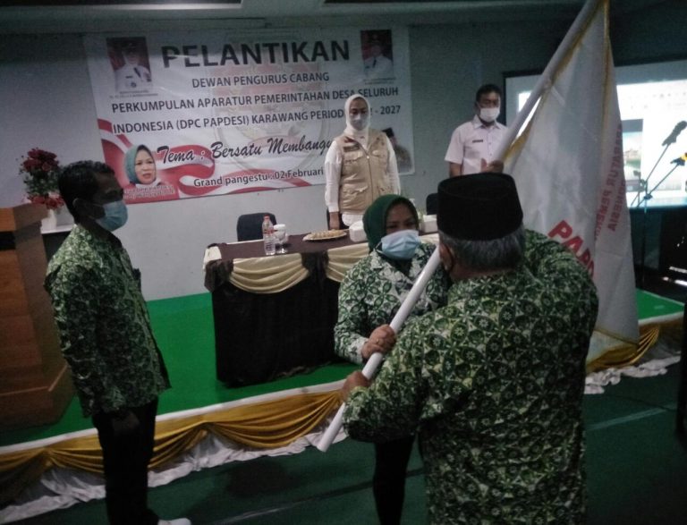 Pengurus DPC Papdesi Kabupaten Karawang Masa Jabat 2022 – 2027 Resmi Dikukuhkan
