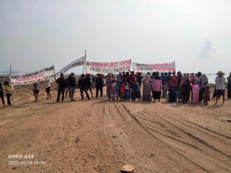 PT Gandasari Kembali di Demo Nelayan KUB