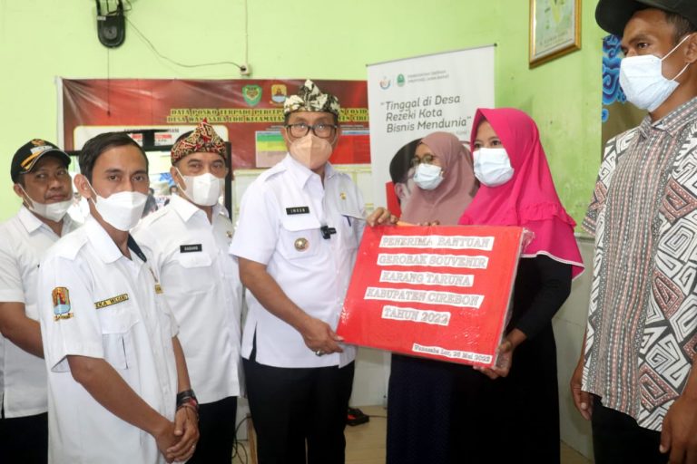 Serahkan Bantuan Usaha, Bupati Harap Karang Taruna Lebih Partisipatif