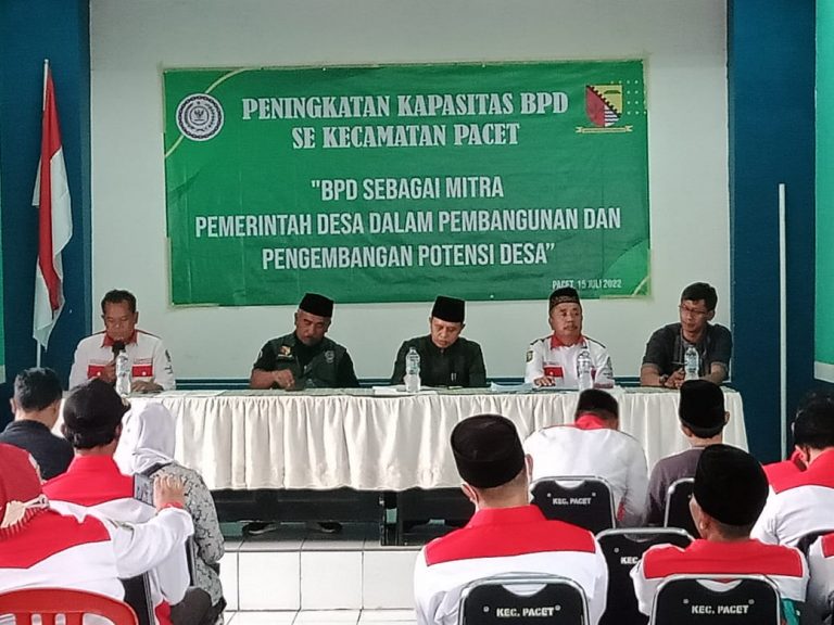 ABPEDNAS Kec.Pacet Gelar Bimbingan Teknis Peningkatan Kapasitas Anggota BPD
