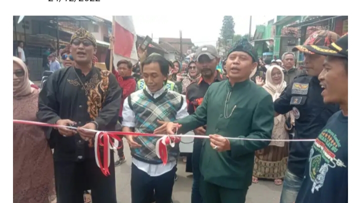 Car Free Day Desa Maruyung Kecamatan Pacet Dijadikan Ajang Silaturahmi