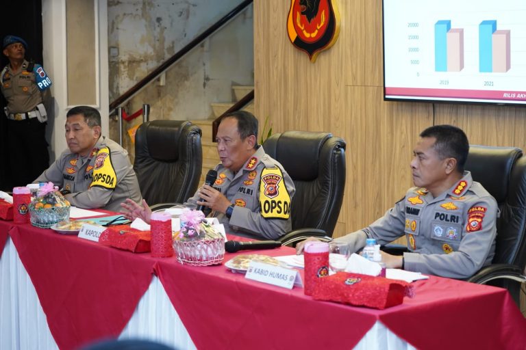 Polda Jabar Gelar Rilis Akhir Tahun