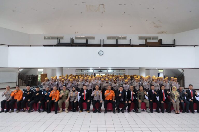Latihan Satpam Siaga Bencana Alam
