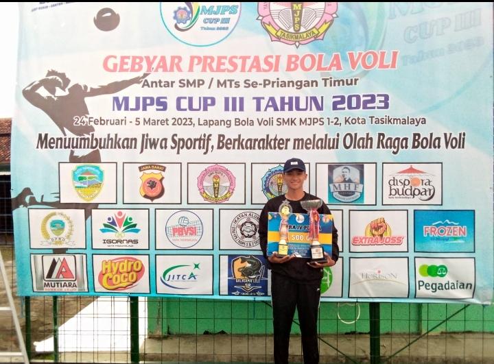 Siswa Smp negeri 3 Peraih Gelar Pemain Terbaik Sepriangan Timur
