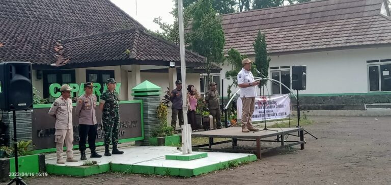 Apel Kesiap Siagaan Forkopimcam kecamatan Ciparay Dalam Rangka Hari Raya Idul Fitri 1444 H/ 2023