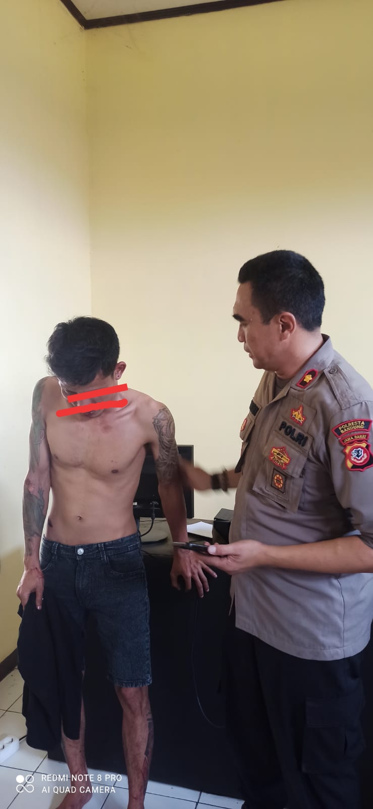 Penangkapan Terhadap Terduga Pelaku Tindak Pidana Penganiayaan