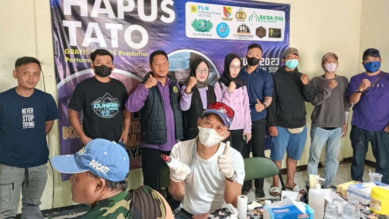 komunitas Sosial Majalaya ( KSM ) Mengajak Warga Yang Berniat Menghapus Tatto