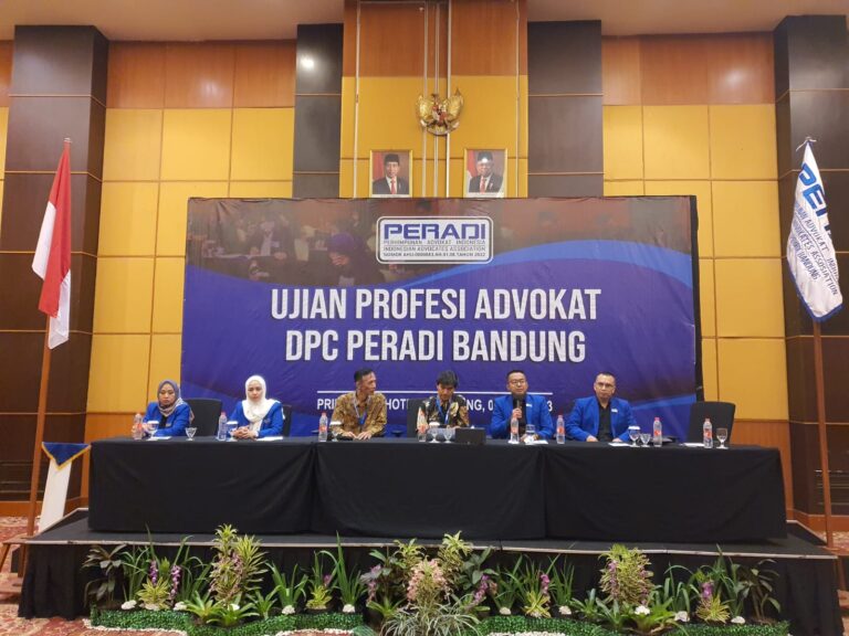 Ujian Profesi Advokat DPC PERADI Bandung