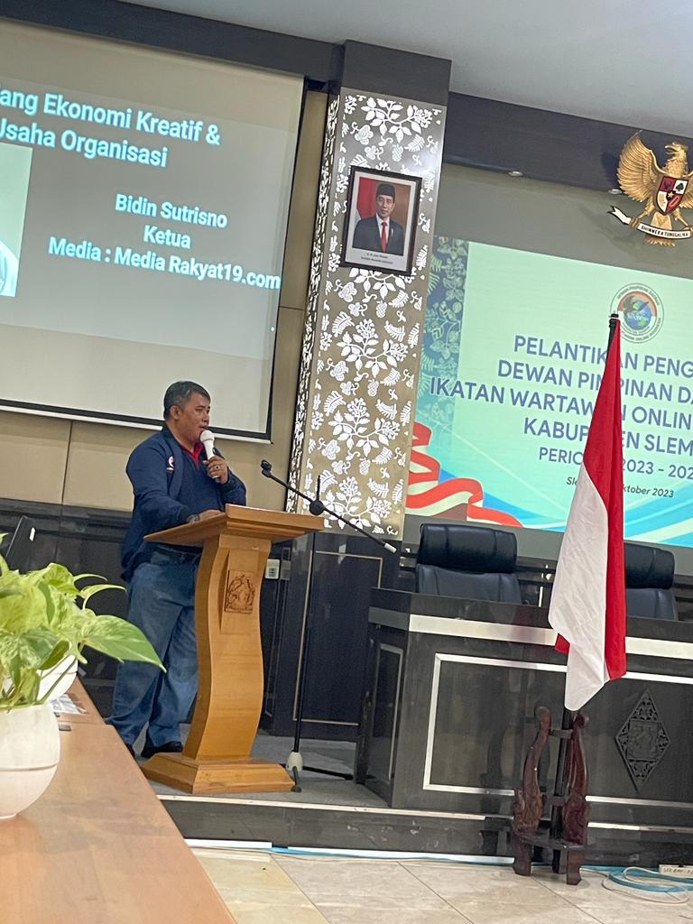 Icang Rahardian : Kedepankan Kode Etik dan Profesionalisme, Sesuai Dengan Slogan IWO Indonesia Jurnalis Terpercaya