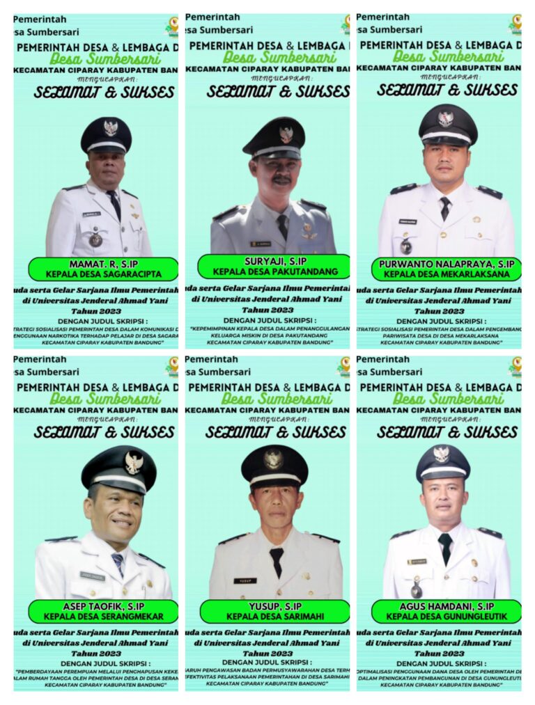 Beberapa Kades Di Kecamatan Ciparay Mengikuti Program Rekognisi Pembelajaran Lampau ( RPL ) Di UNJANI.