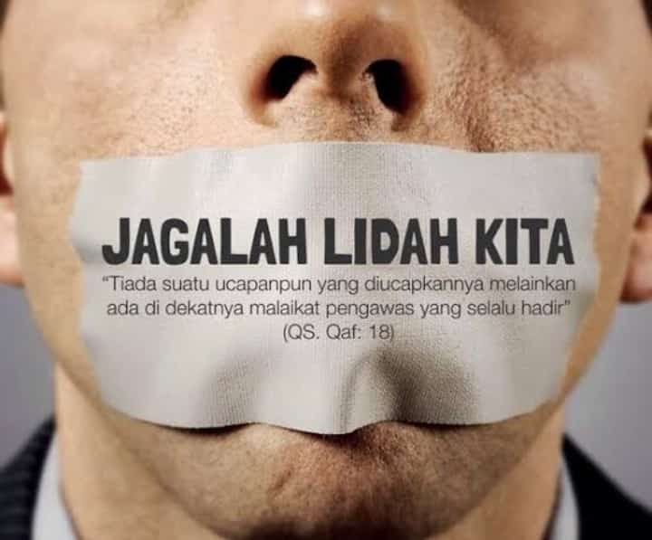 “Mulut mu, Harimau mu, yang akan menerkam kepala mu”