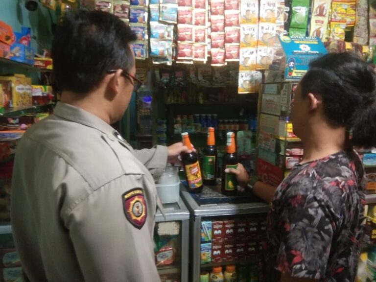 Tak Henti Henti nya Polsek Majalaya Berantas Peredaran Minuman Keras ilegal