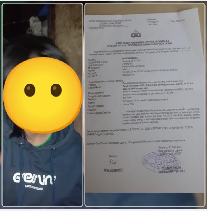 Cabuli anak DIBAWAH UMUR, Usep PREDATOR CABUL kini diburu unit PPA Polresta Bandung..!!