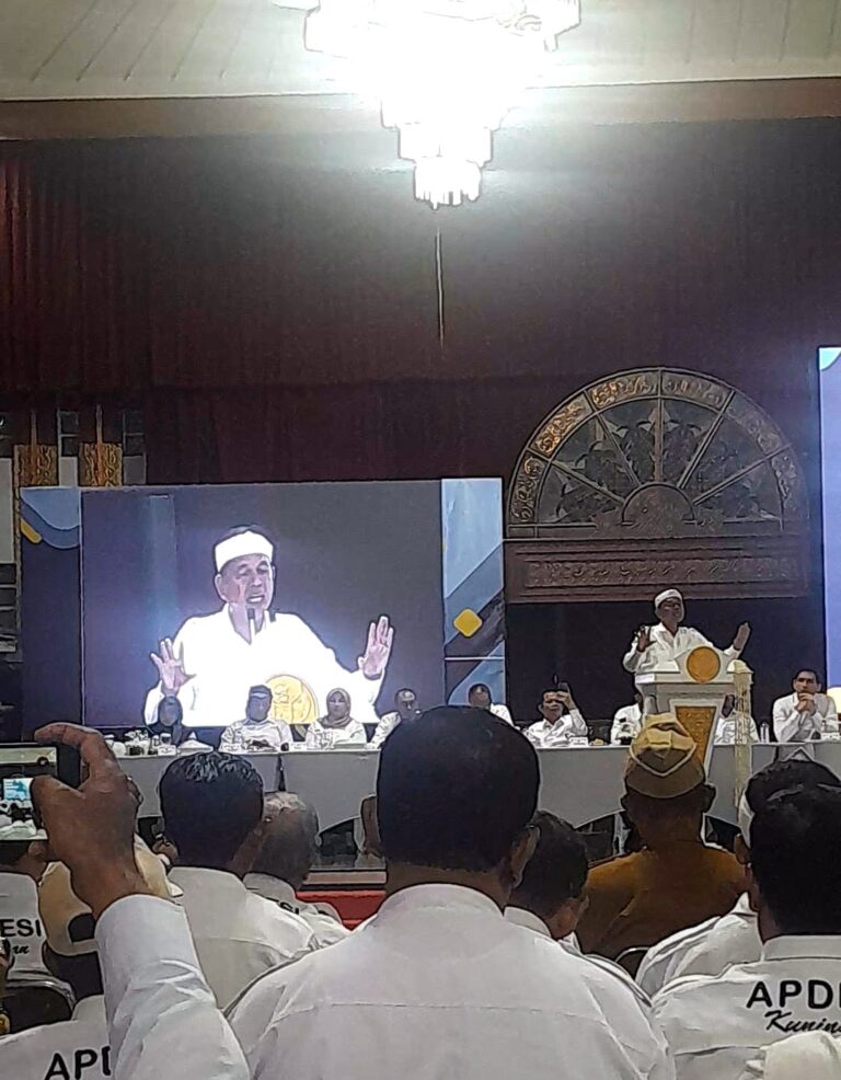 Kepala Desa Tarumajaya Hadiri Undangan KDM di Gedung Pusdai Dalam Bahasan Gawe Rancage Kades dan Lurah se Jawa Barat
