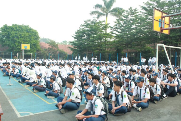 SMKN 1 Majalaya Menyelenggarakan MPLS Dengan Tema Panca Waluya Bertujuan Untuk Membentuk Karakter Dan Mengedepankan Nilai-nilai Positif 