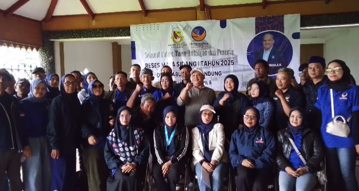 Toni Permana SH Fraksi Partai Nasdem Dapil VI,, Laksanakan Reses Masa Sidang I Tahun 2025